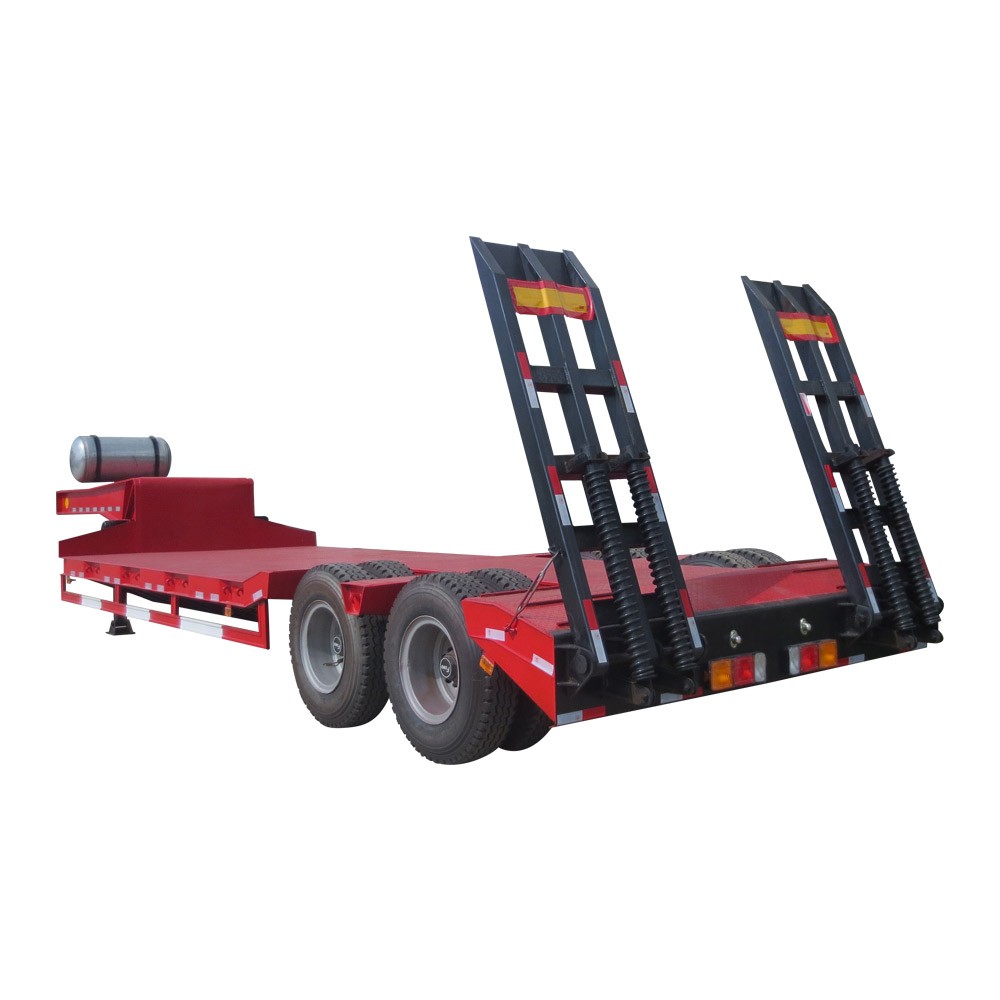Semi-remorque surbaissée 2 essieux 50 tonnes