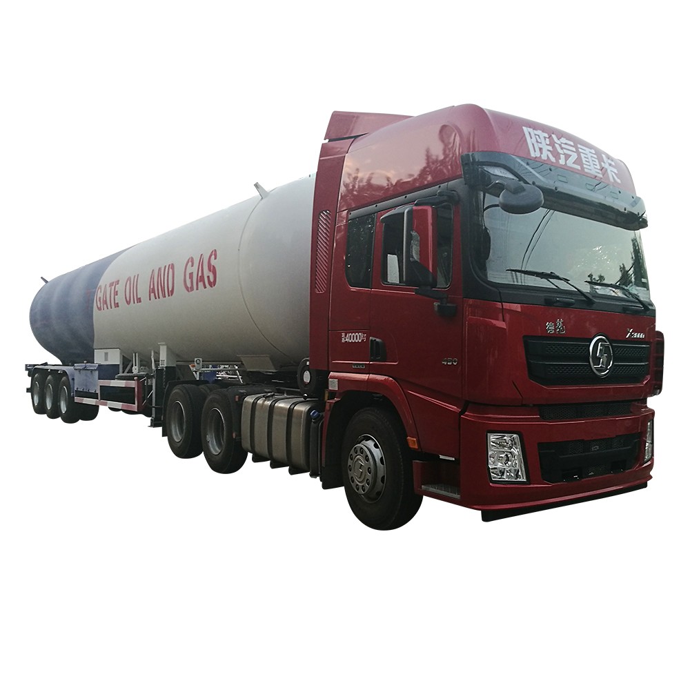 3 essieux 56m3 23,5 tonnes semi-remorque à réservoir de gaz Lpg