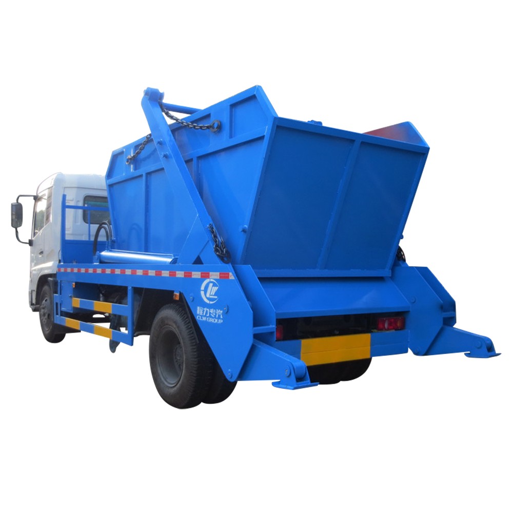 Camion à ordures hydraulique Dongfeng 8 M3