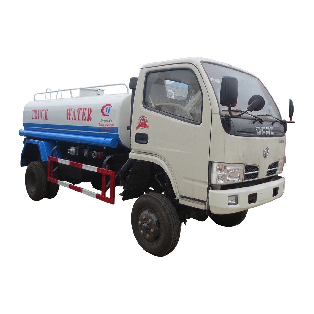 Dongfeng 4 * 4 camion-citerne d'eau 3000 litres