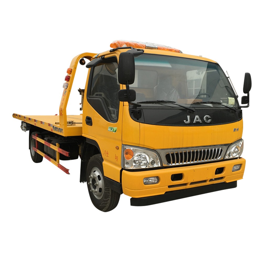 Camion de remorquage de naufrageur Jac 4 tonnes