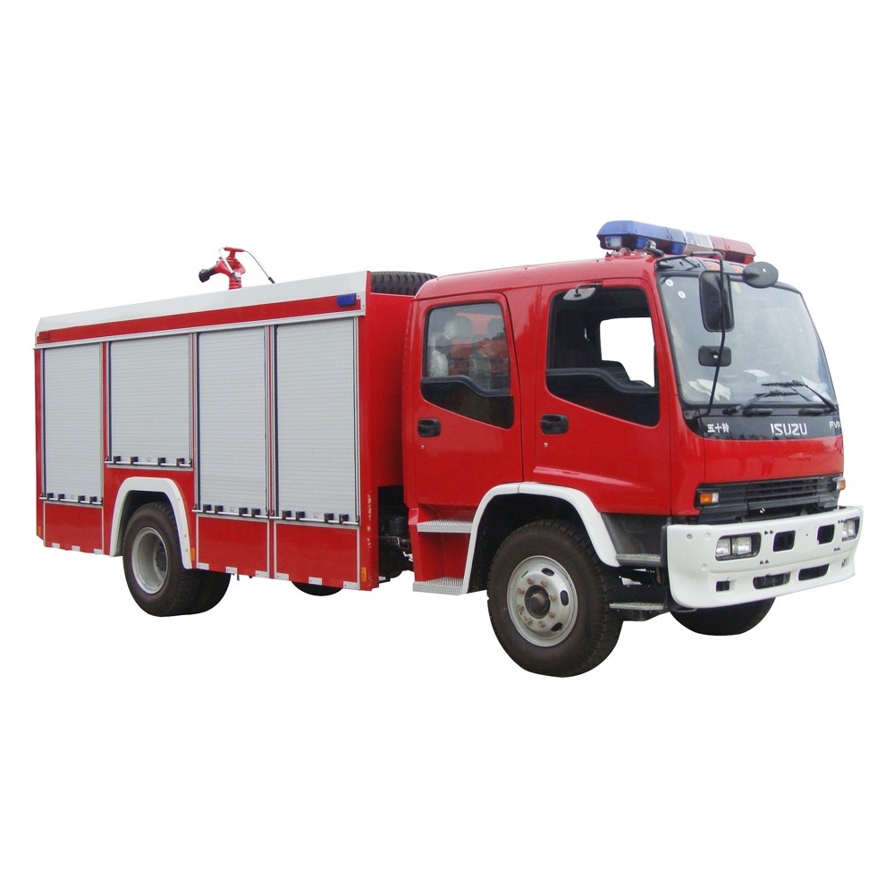 Camion de pompiers d'aéroport à 6 roues
