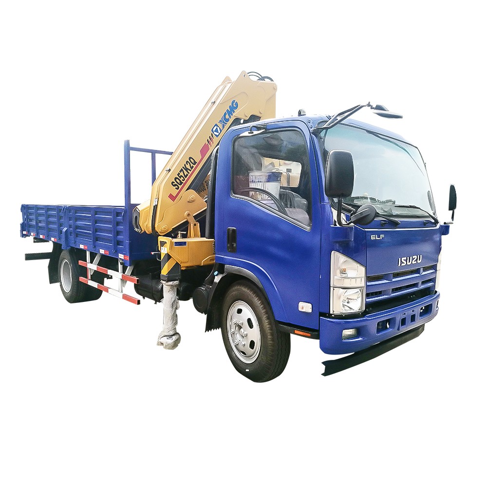 Grue de camion à 6 roues 5 tonnes